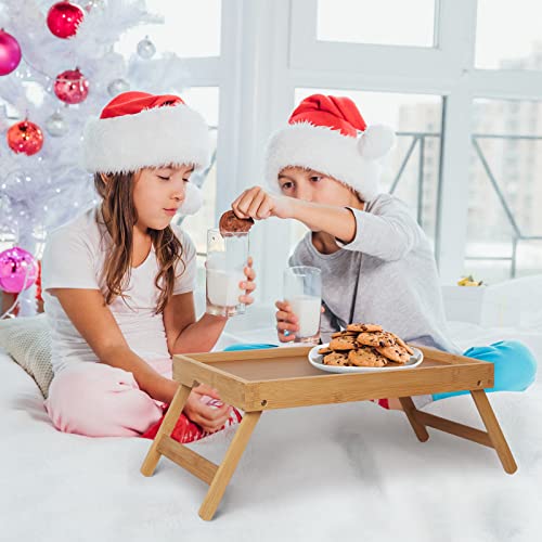 FSC 100% Bamboo Bed Tray with Folding Legs