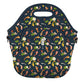 LunchTote Zippered Bag Insulated Neoprene Caddy (Koi Garden / X-Large 6.5 Quart Lunch Tote)