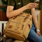 High Capacity Canvas Vintage Backpack