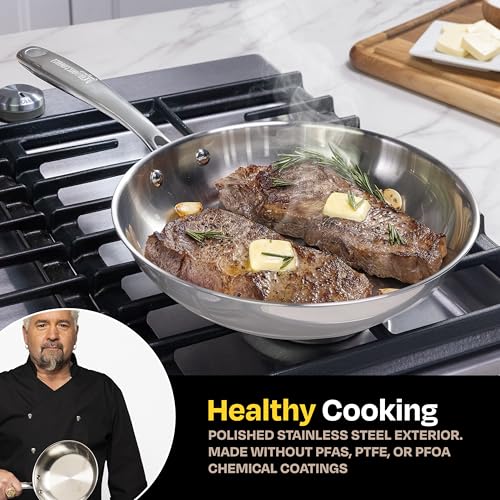 10.3" Stainless Steel Frying Pan