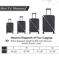 Travel Luggage Cover Suitcase Protector Fits 23