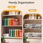 6 Pack Plastic Expanding File Folder