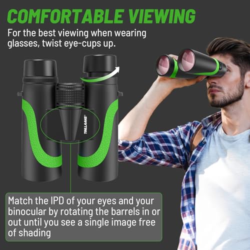 15x55 UHD Binoculars for Adults High Powered with Phone Adapter