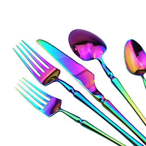Rainbow Silverware Set (5 Count)