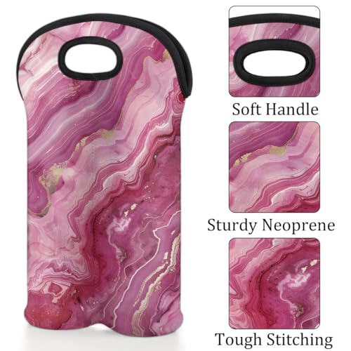 Wine Carrier Tote Personalized Bag for 2 Bottles