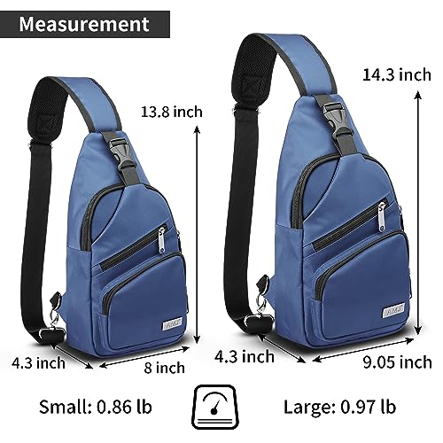 Crossbody Sling Bag Men Women