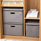 Large Collapsible Storage Bins with Lids [3 (3 Count)