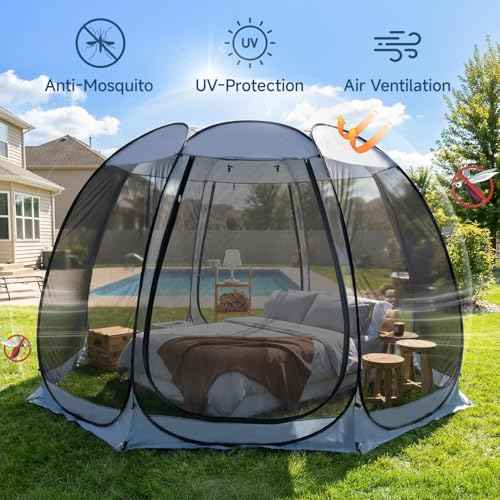12'x12' Pop Up Screen House Tent