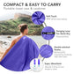 Quick Dry Travel Towel with Case & Carabiner