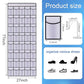 40 Pocket Over The Door Shoe Organizer
