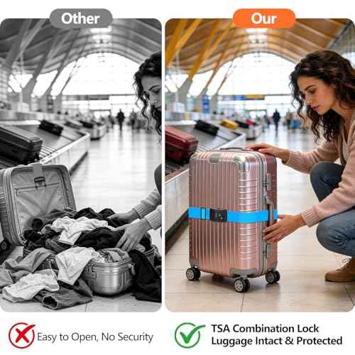 Luggage Straps for Suitcases TSA Approved