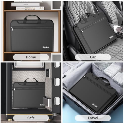 5200°F Accordion File Organizer with Lock