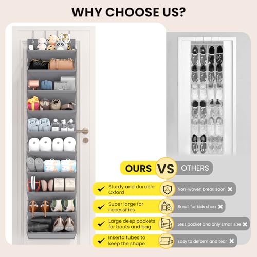20 25 Pairs Over the Door Shoe Organizer
