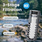Collapsible Water Filter Bottle with 0.01 Micron Filtration