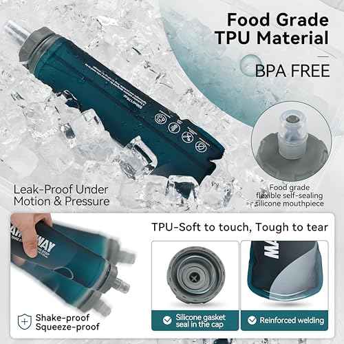 Soft Hydration Flask with Wide Mouth (2 Count)