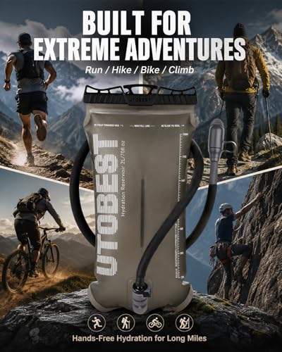 Water Bladder 2L Hydration Bladder for Hiking Backpack