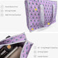 100% Cotton Quilted Tote Bag For Women