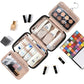 Travel Toiletry Bag for Women Hanging Organizer Makeup Case Pockets