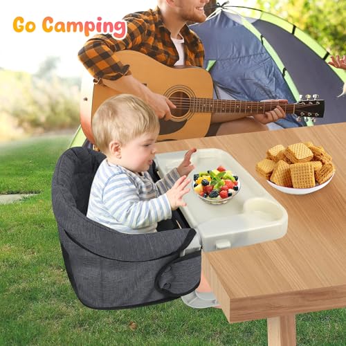 Hook On High Chair with Tray