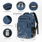 Blue Backpack for Men Women