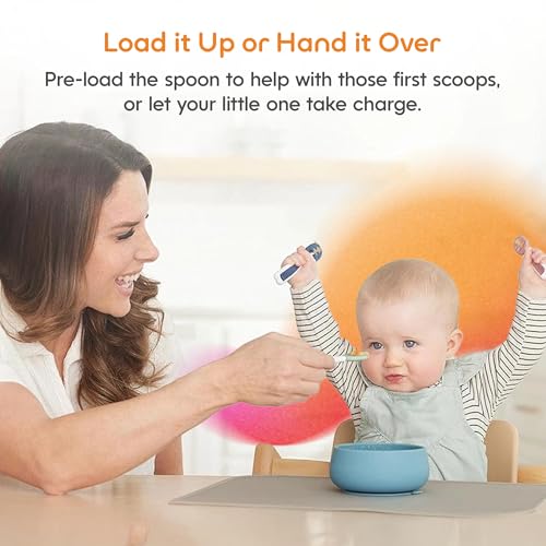 Baby Spoons Self Feeding 6 Months (2 Count)