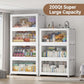 600Qt Extra Large Stackable Storage Bins with Lid (3 Count)