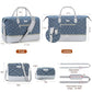 Weekender Bag for Women 21.5" Travel Duffel Large Carry On Bag 3PCS (3 Count)