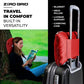 Lightweight Airplane & Travel Blanket with Foot Pockets