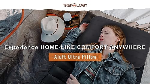 Aluft Ultra Inflatable Camping Travel Pillow