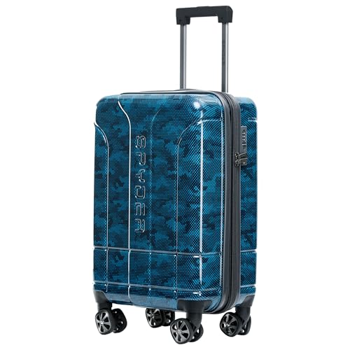 Matrix 20 Inch Carry On Expandable Hardside Upright Suitcase with 360° Spinner Wheels
