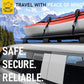 Self Locking Retractable Ratchet Straps (4 Count)
