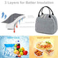 Lunch Bag for Women Men Cute Corduroy Lunch Tote Bags Reusable Insulated Lunch Box Large Capacity Reusable Insulated Cooler for Work Picnic or Travel
