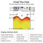 Fish Finder Portable Wireless Sonar & Radio Sensor Depth Finder with Fish Size