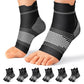 6 Pairs Plantar Fasciitis Socks (6 Count)