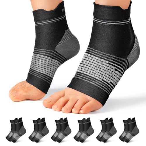 6 Pairs Plantar Fasciitis Socks (6 Count)