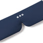 ALASKA BEAR Sleep Headphone Eye Mask w/Thin Speakers, Comfortable Flat Earphones for Sound Therapy (Navy)