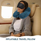 2 Inflatable Neck Pillow Airplane Travel (2 Count)