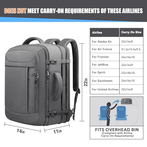 55L Travel Backpack