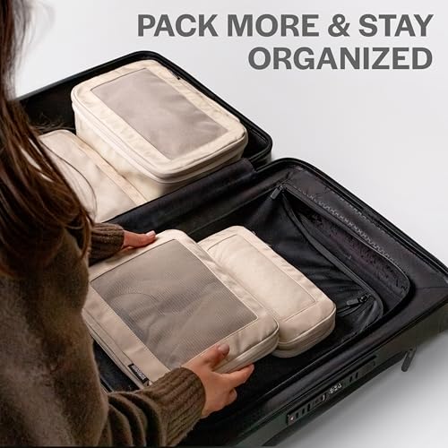 Compression Packing Cubes for Travel (2 Count)