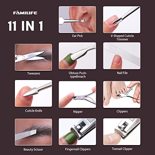 Stainless Steel Manicure Set 11