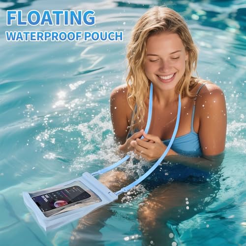 Large Waterproof Phone Pouch Floating