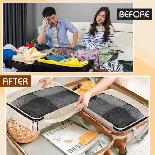 Packing Cubes for Suitcase Large Organizer Bags (5 Count)