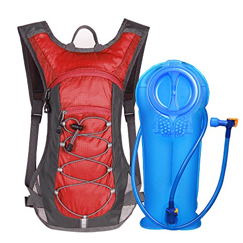 Hydration Pack Backpack with 2L Water Bladder for Hiking & Cycling