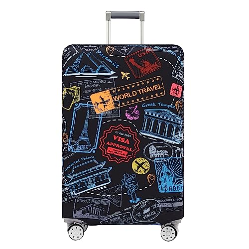 Travelkin Luggage Covers For Suitcase Tsa Approved Suitcase Cover Protector