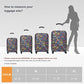 Travel Luggage Cover Suitcase Protector Fits 18