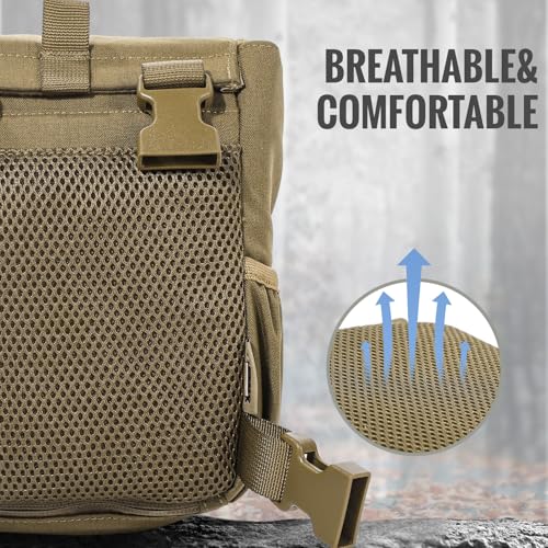 Binocular Harness with Rain Cover for Hunting Hiking Shooting