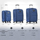 Softside Luggage Set Softshell Lightweight 3 Piece Spinner Suitcase (3 Count)