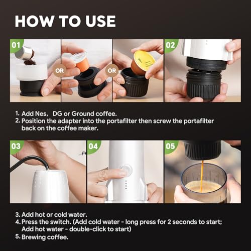 Portable Coffee Maker for Nespresso