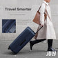 Checked Expandable Suitcase