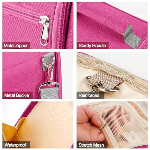 Hanging Travel Toiletry Bag for Women and Men